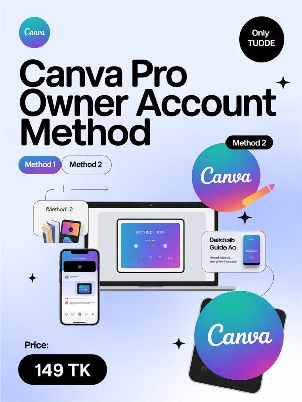 Canva Owner Account Method 2025 - Image 2
