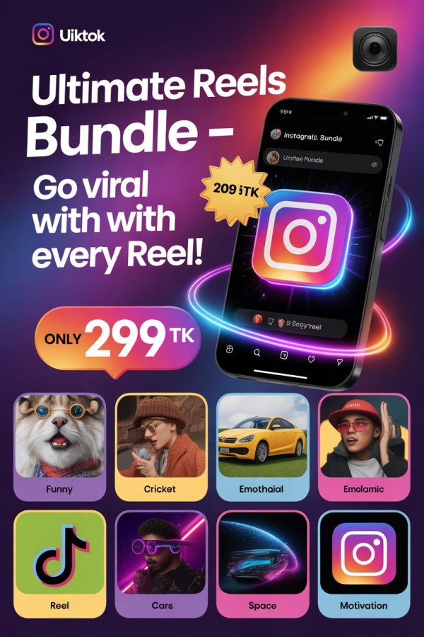 Ultimate Reels Bundle – Go Viral with Every Reel!